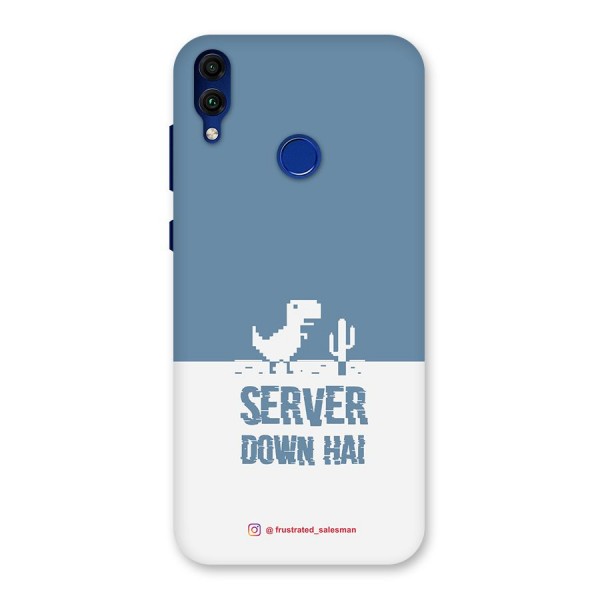 Server Down Hai SteelBlue Back Case for Honor 8C