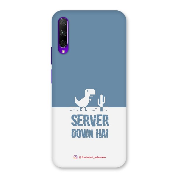 Server Down Hai SteelBlue Back Case for Honor 9X Pro
