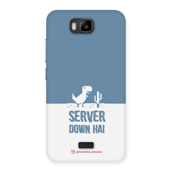 Server Down Hai SteelBlue Back Case for Honor Bee