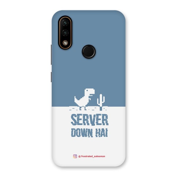 Server Down Hai SteelBlue Back Case for Lenovo A6 Note