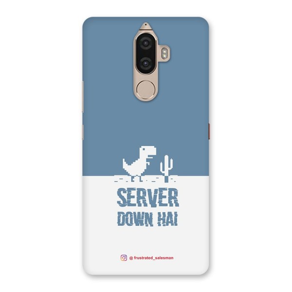 Server Down Hai SteelBlue Back Case for Lenovo K8 Note