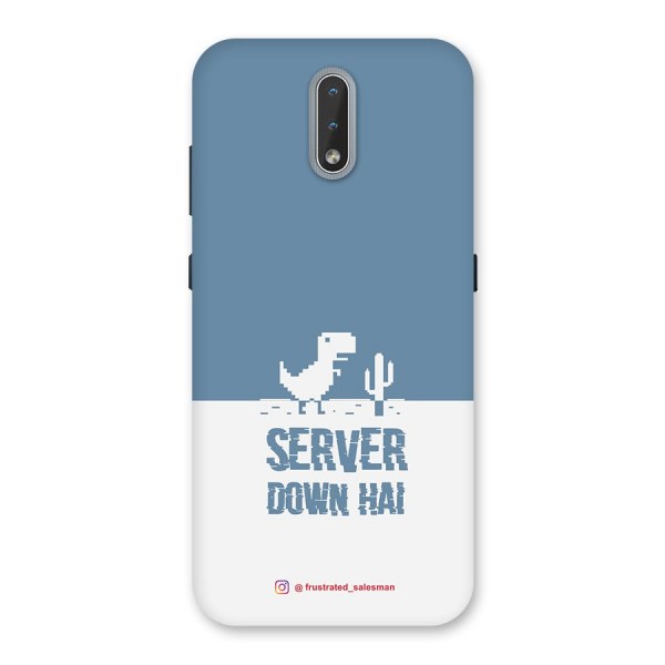 Server Down Hai SteelBlue Back Case for Nokia 2.3