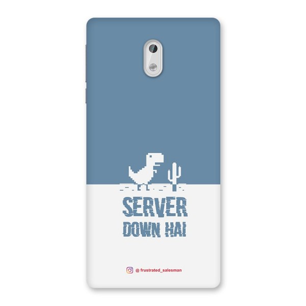 Server Down Hai SteelBlue Back Case for Nokia 3