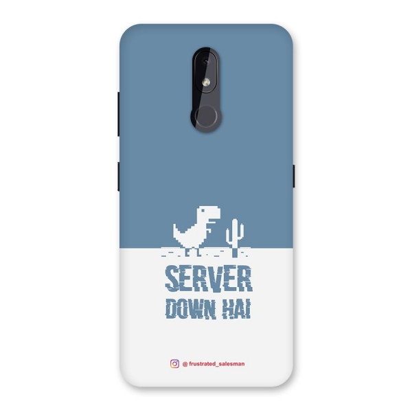 Server Down Hai SteelBlue Back Case for Nokia 3.2