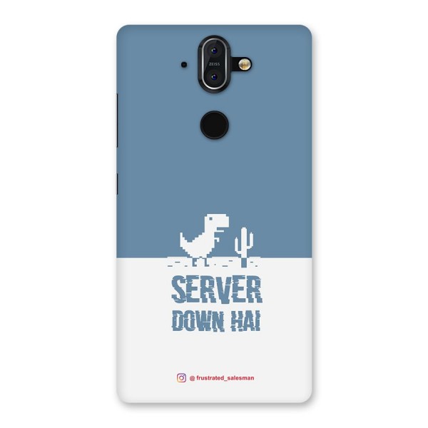 Server Down Hai SteelBlue Back Case for Nokia 8 Sirocco