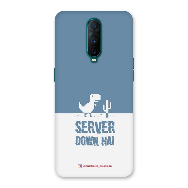 Server Down Hai SteelBlue Back Case for Oppo R17 Pro