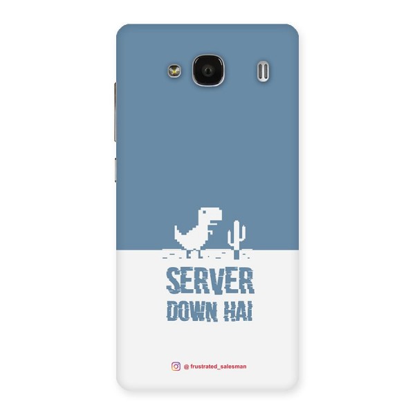 Server Down Hai SteelBlue Back Case for Redmi 2s