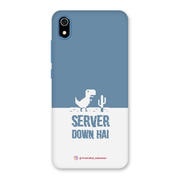 Server Down Hai SteelBlue Back Case for Redmi 7A