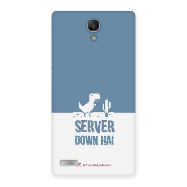 Server Down Hai SteelBlue Back Case for Redmi Note