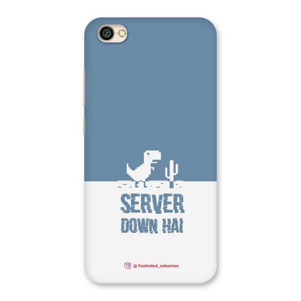 Server Down Hai SteelBlue Back Case for Redmi Y1 Lite