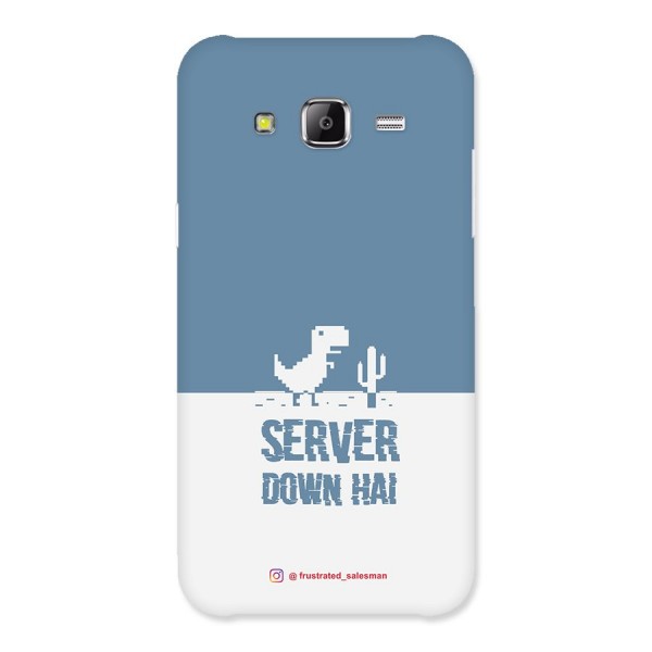 Server Down Hai SteelBlue Back Case for Samsung Galaxy J5