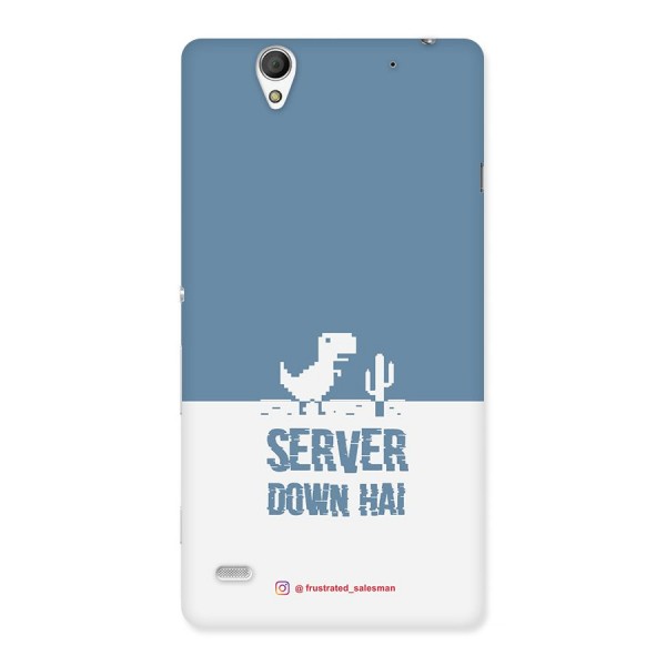 Server Down Hai SteelBlue Back Case for Sony Xperia C4