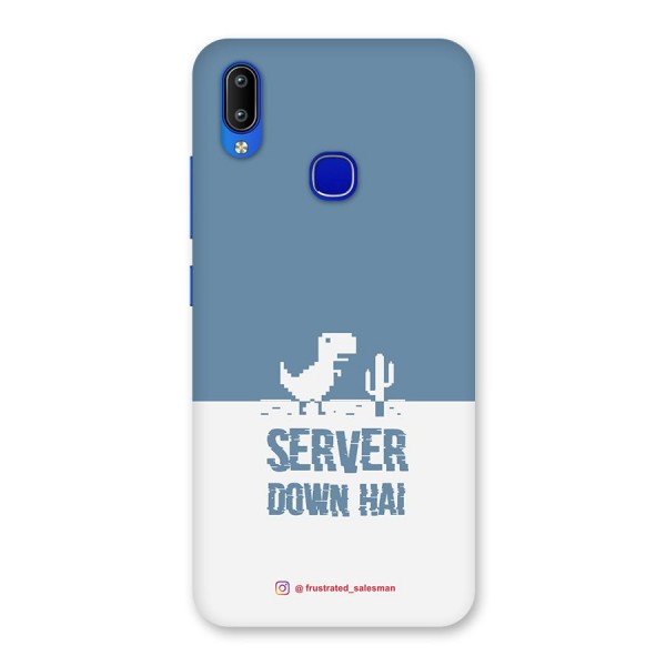 Server Down Hai SteelBlue Back Case for Vivo Y91