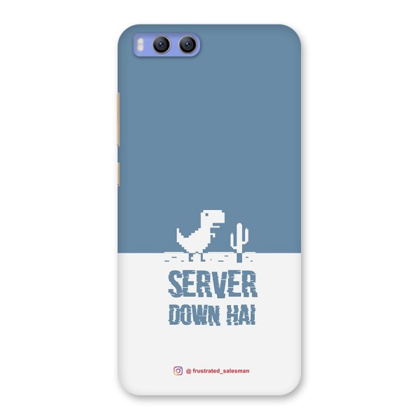Server Down Hai SteelBlue Back Case for Xiaomi Mi 6