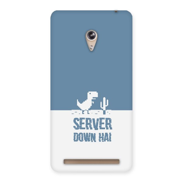 Server Down Hai SteelBlue Back Case for Zenfone 6