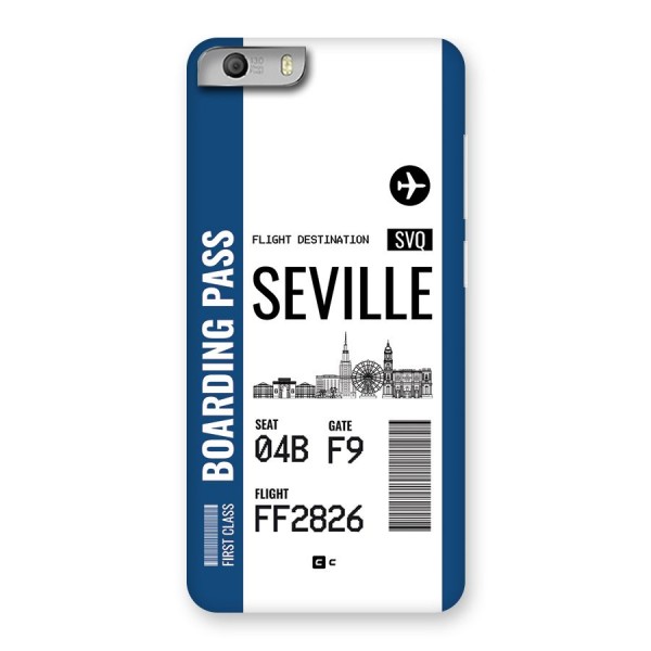 Seville Boarding Pass Back Case for Canvas Knight 2