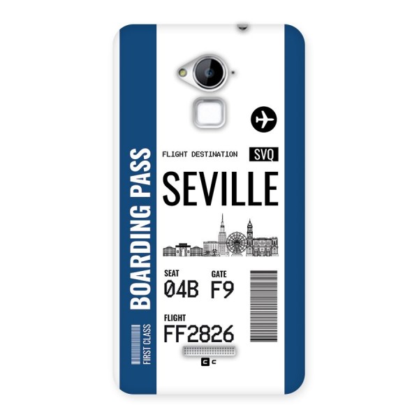 Seville Boarding Pass Back Case for Coolpad Note 3