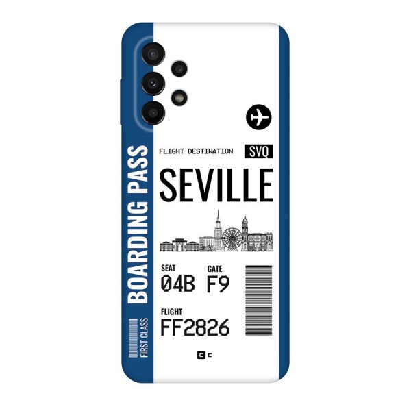 Seville Boarding Pass Back Case for Galaxy A23