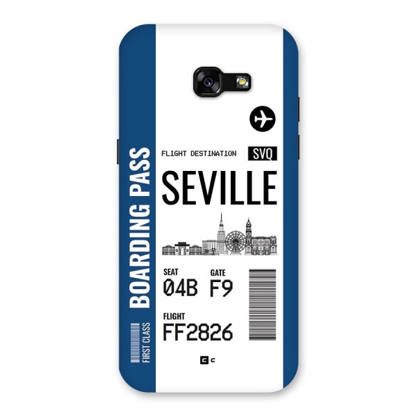 Seville Boarding Pass Back Case for Galaxy A5 2017