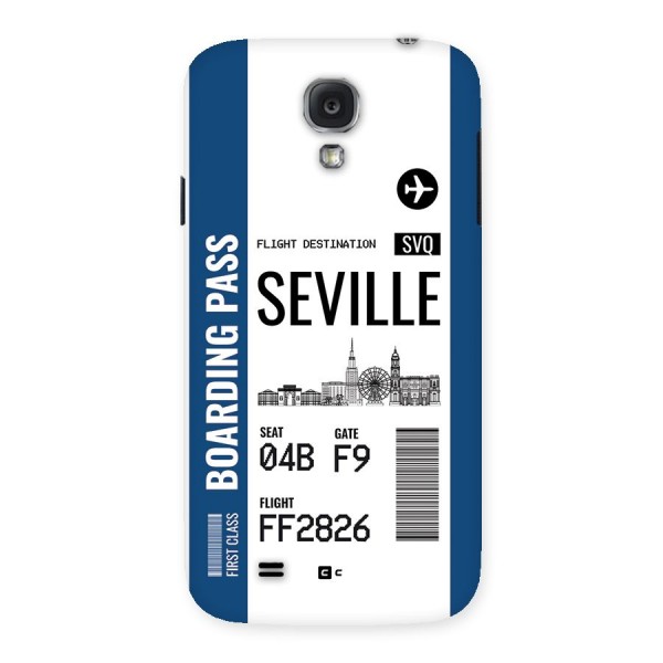 Seville Boarding Pass Back Case for Galaxy S4