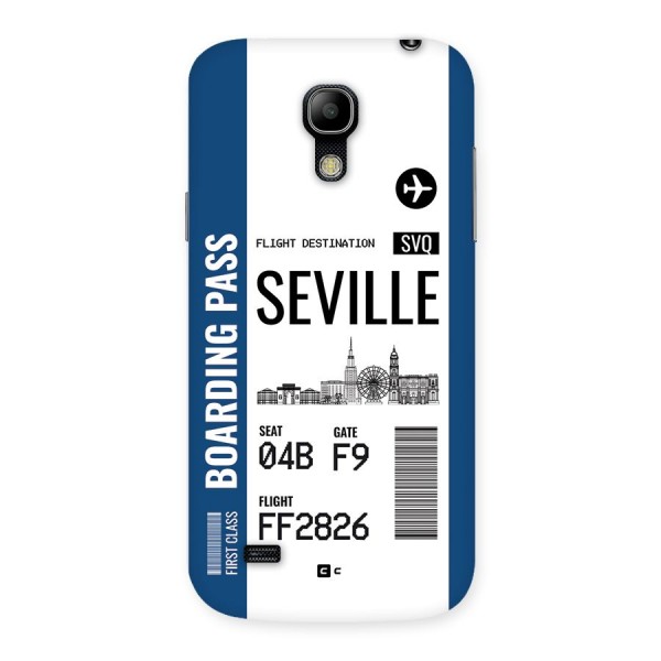 Seville Boarding Pass Back Case for Galaxy S4 Mini