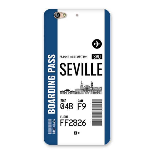 Seville Boarding Pass Back Case for Gionee S6