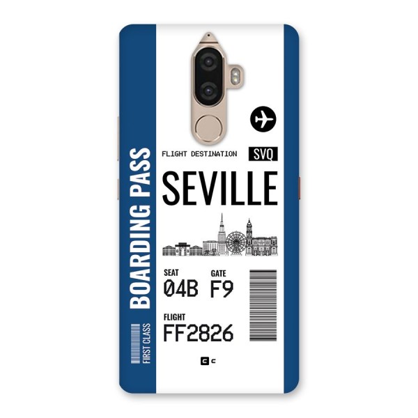 Seville Boarding Pass Back Case for Lenovo K8 Note