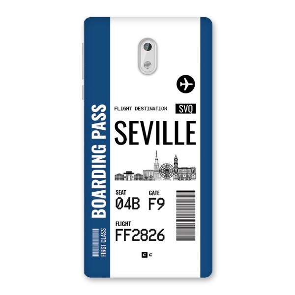 Seville Boarding Pass Back Case for Nokia 3