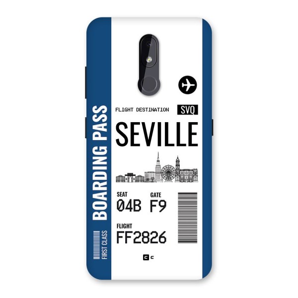 Seville Boarding Pass Back Case for Nokia 3.2