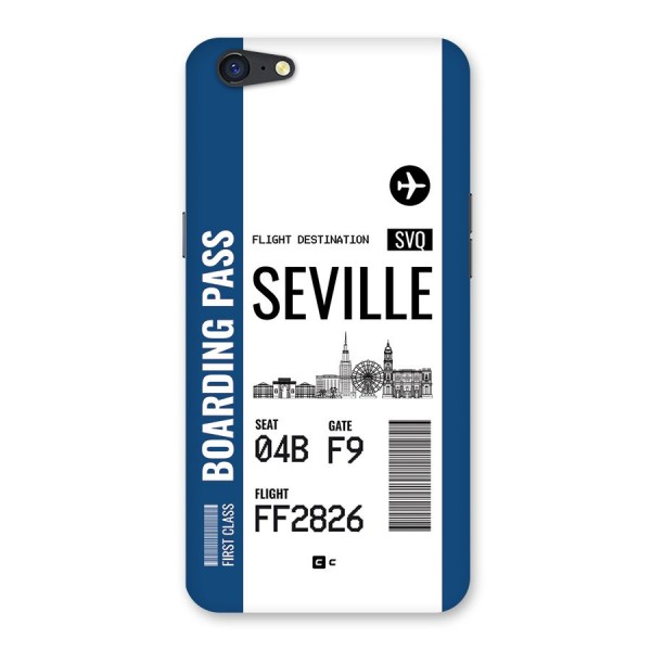 Seville Boarding Pass Back Case for Oppo A71