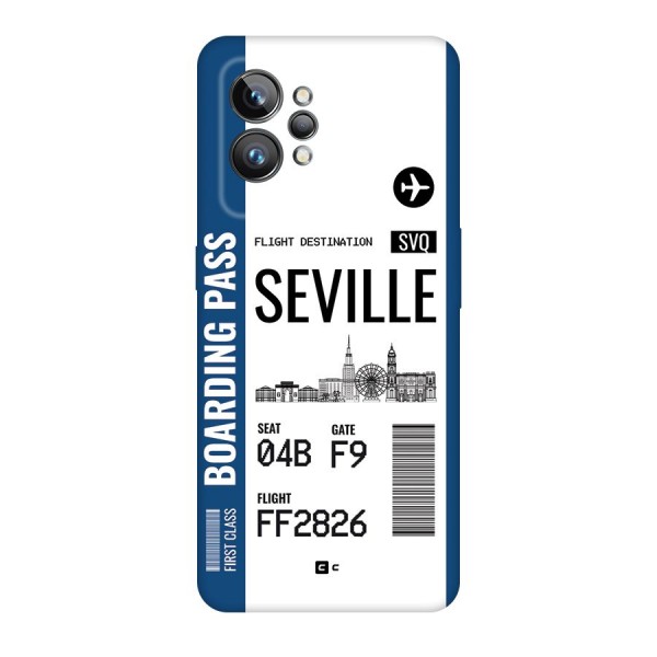 Seville Boarding Pass Back Case for Realme GT2 Pro