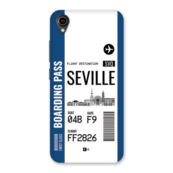 Seville Boarding Pass Back Case for Vivo Y91i