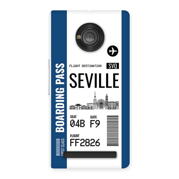 Seville Boarding Pass Back Case for Yuphoria