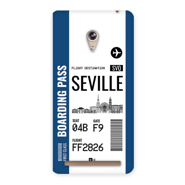 Seville Boarding Pass Back Case for Zenfone 6