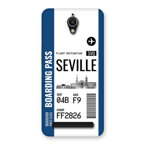 Seville Boarding Pass Back Case for Zenfone Go