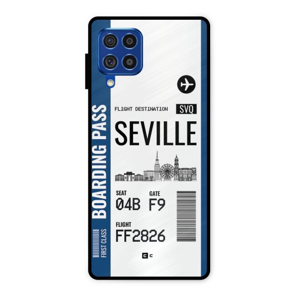 Seville Boarding Pass Metal Back Case for Galaxy F62