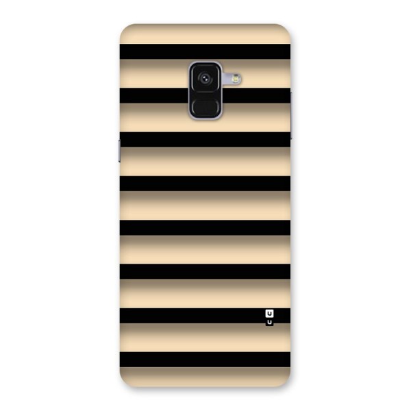 Shadow Stripes Back Case for Galaxy A8 Plus