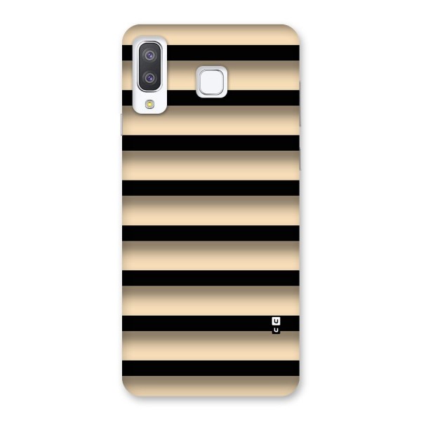 Shadow Stripes Back Case for Galaxy A8 Star