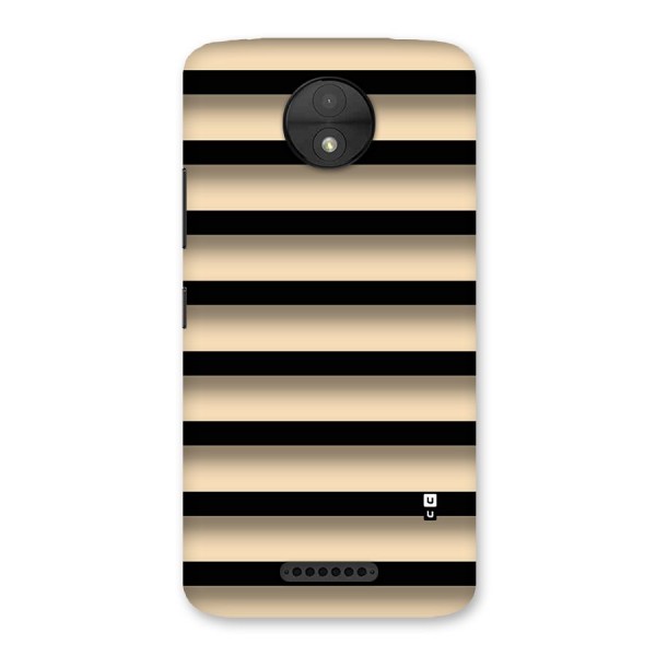 Shadow Stripes Back Case for Moto C