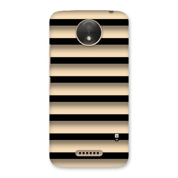 Shadow Stripes Back Case for Moto C Plus