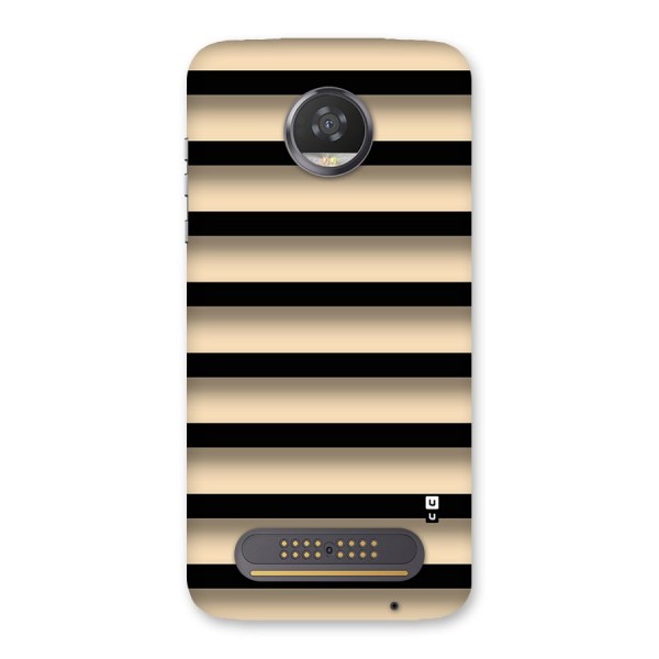 Shadow Stripes Back Case for Moto Z2 Play