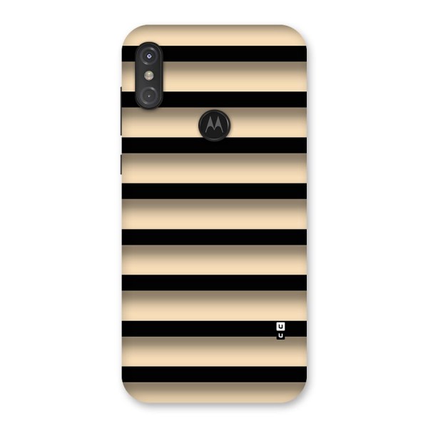 Shadow Stripes Back Case for Motorola One Power