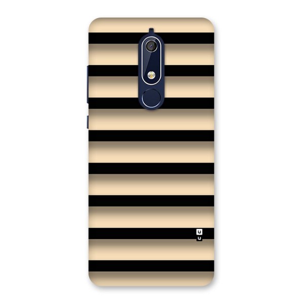 Shadow Stripes Back Case for Nokia 5.1