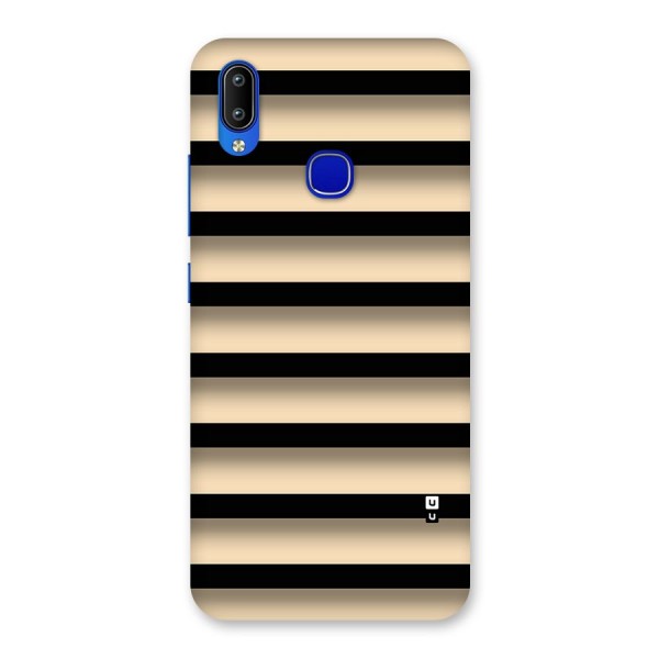 Shadow Stripes Back Case for Vivo Y91