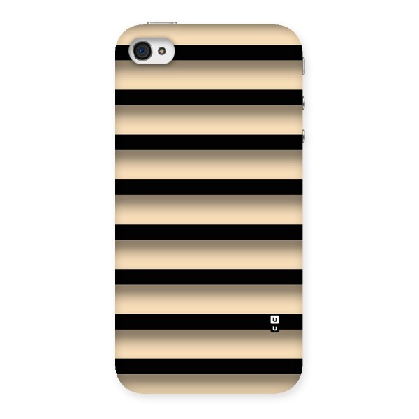 Shadow Stripes Back Case for iPhone 4 4s