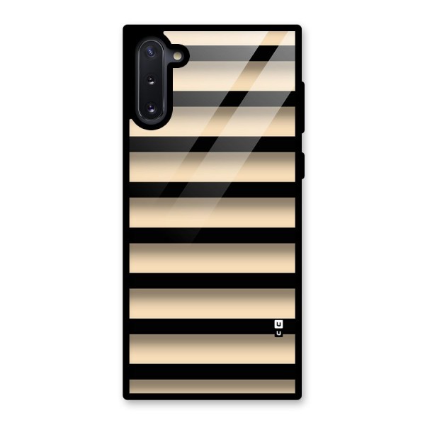 Shadow Stripes Glass Back Case for Galaxy Note 10