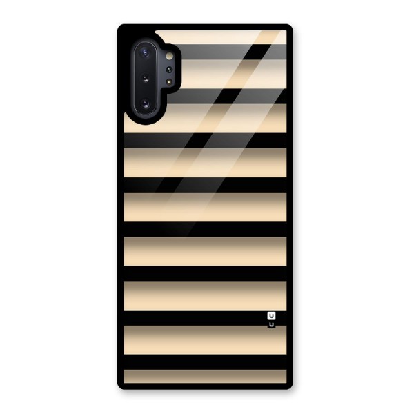 Shadow Stripes Glass Back Case for Galaxy Note 10 Plus