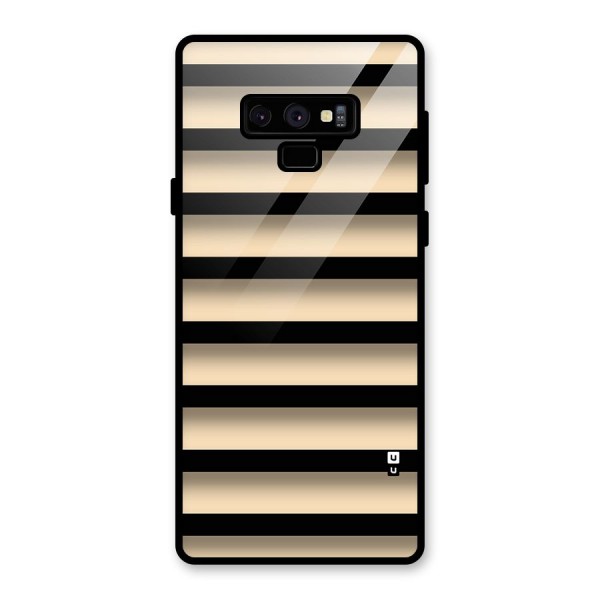 Shadow Stripes Glass Back Case for Galaxy Note 9