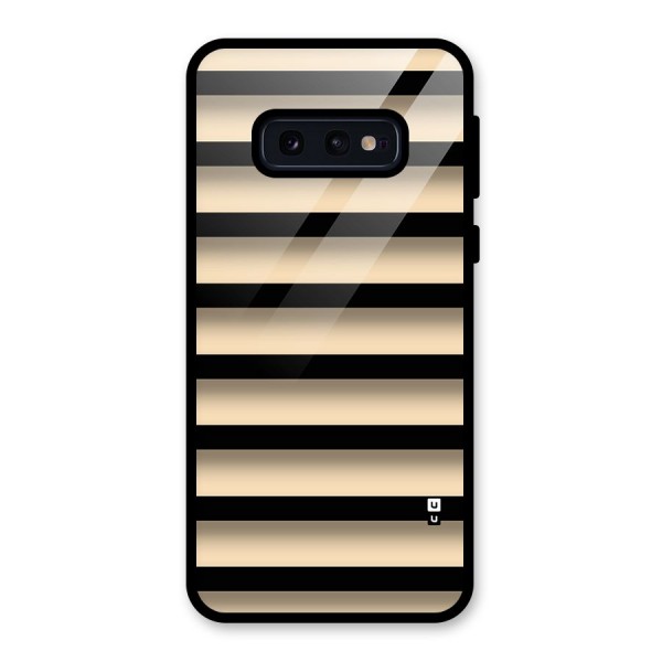 Shadow Stripes Glass Back Case for Galaxy S10e