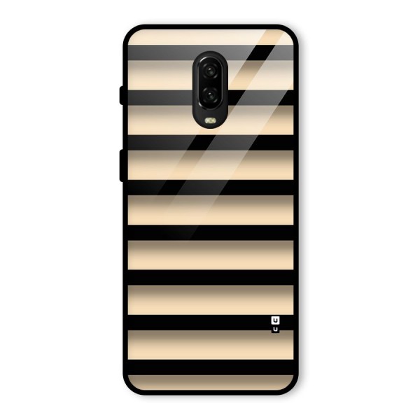 Shadow Stripes Glass Back Case for OnePlus 6T